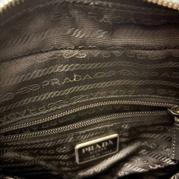 PRADA Canapa Linen Sport Messenger Bag - Picture 3 of 8